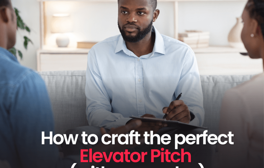 Examples of elevator pitches for job seekers